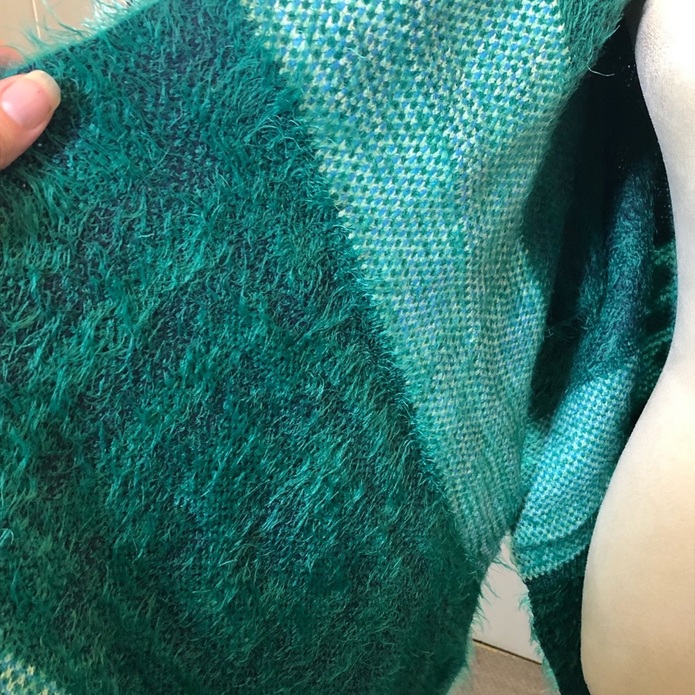 Free People☀️Diamond back kimono in green - Picture 5 of 11